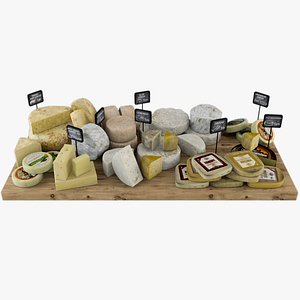 3D cheese model