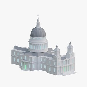 3D model St Paul s Cathedral