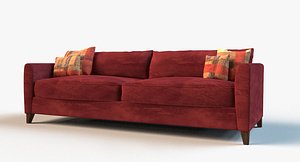 3d lounge sofa model