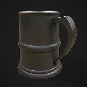 Pewter Mug model