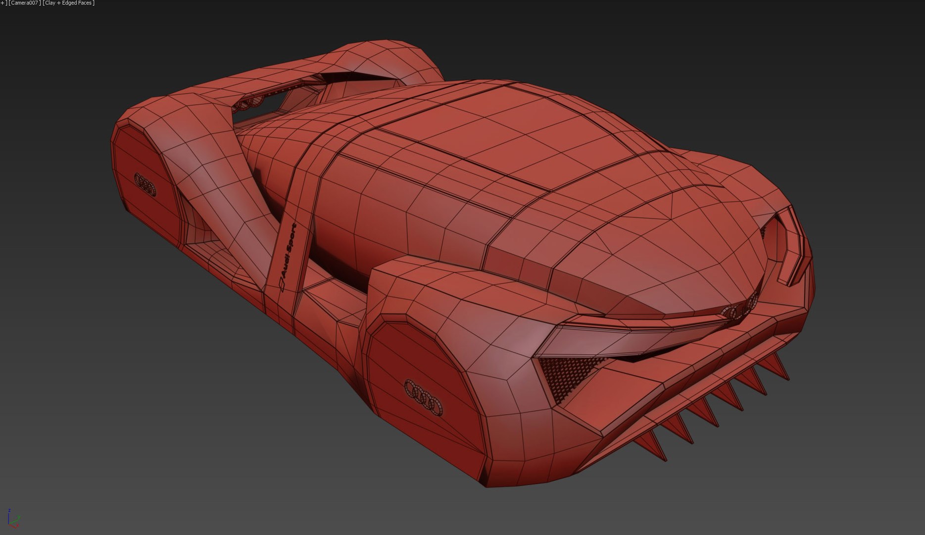 3D Car Audi Hover - TurboSquid 1514711