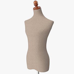 3D Female Mannequin 01 model