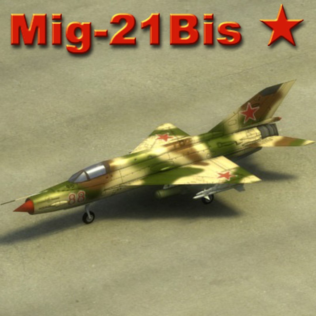 3d Soviet Fishbed Model