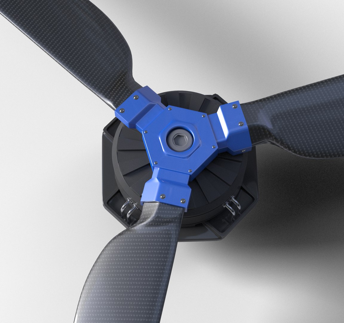 Rotor And Engine Model - TurboSquid 1937936