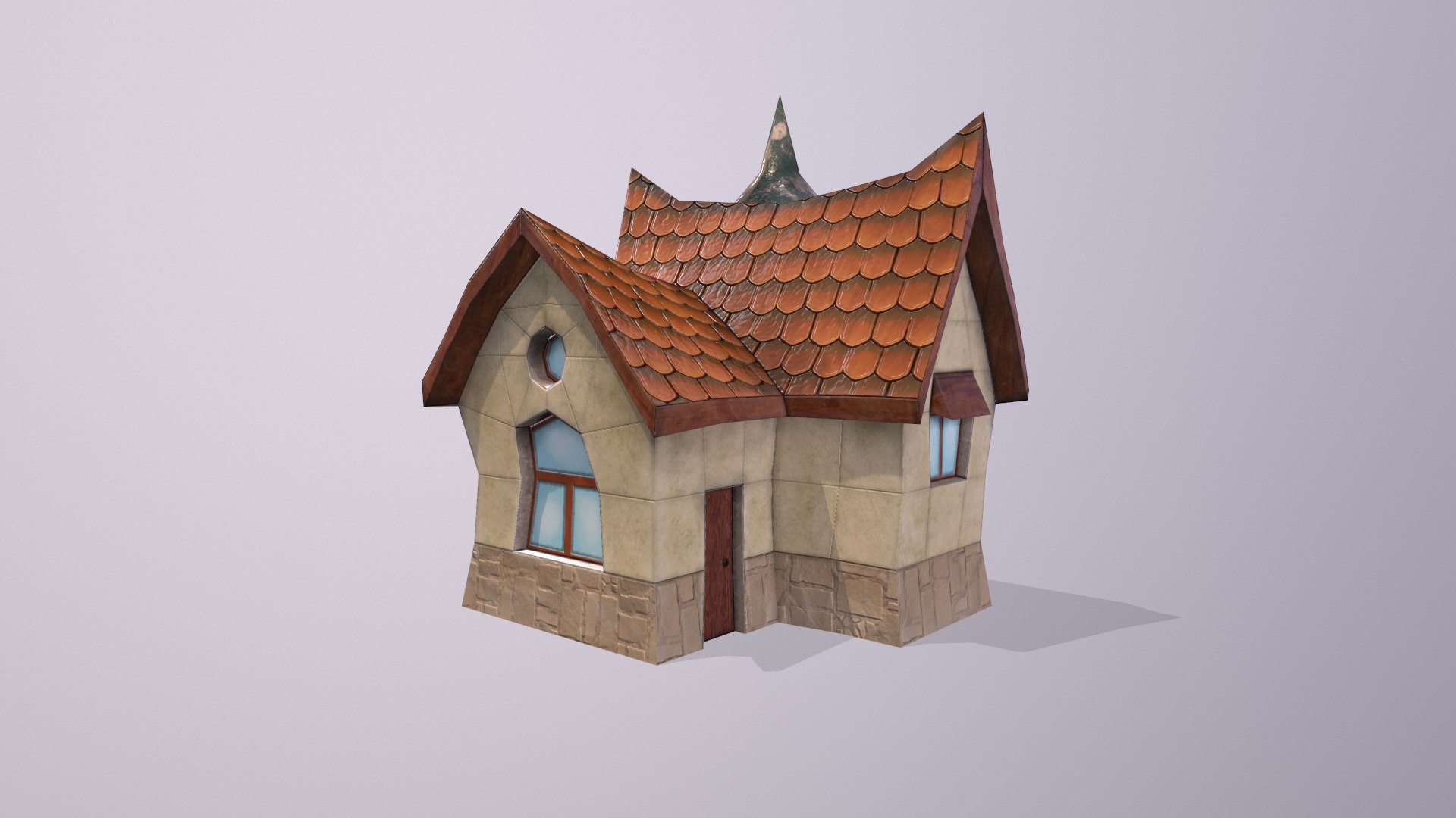 Toon Buildings Pack V2 3D Model - TurboSquid 1801325