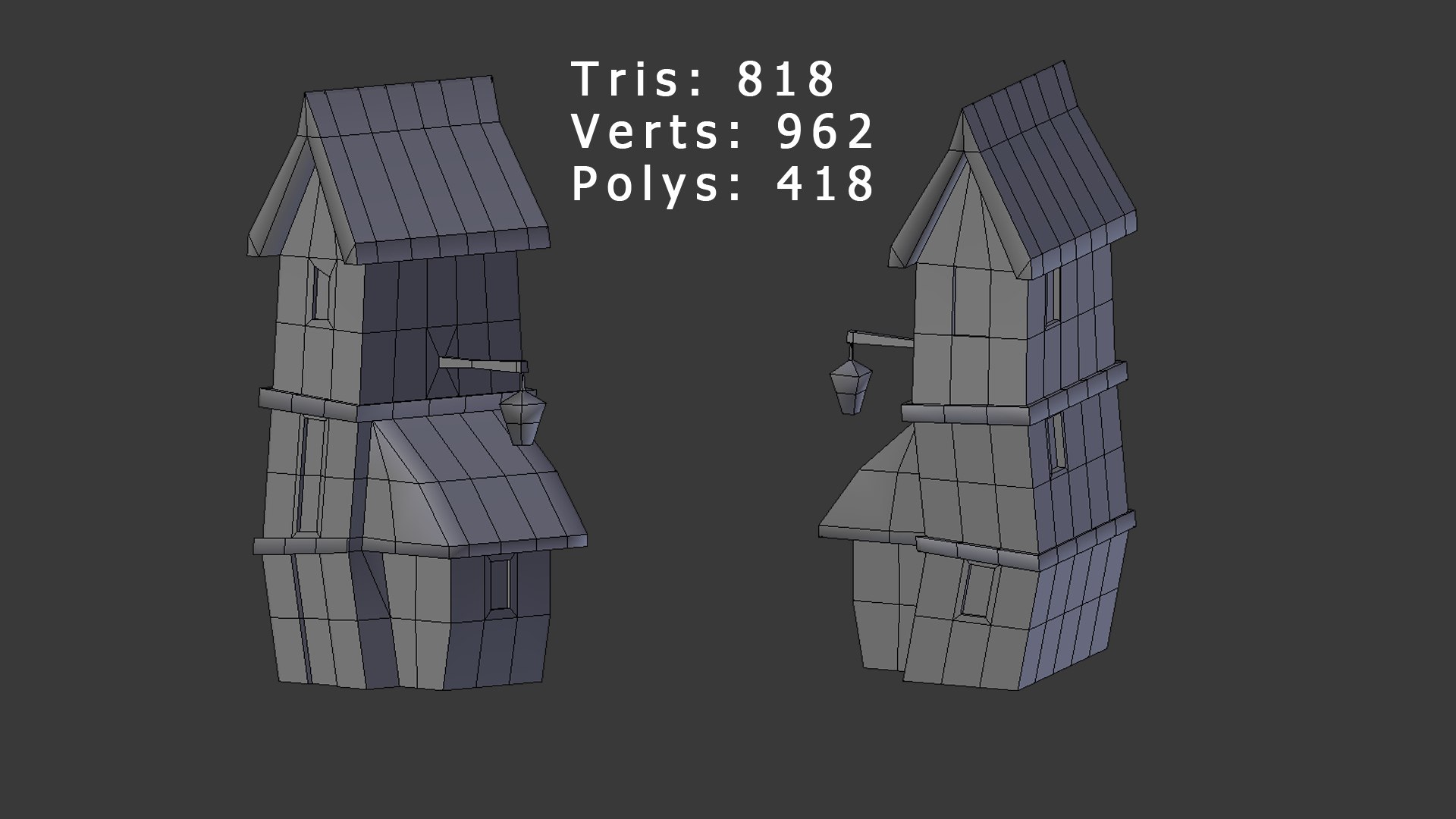 Toon Buildings Pack V2 3D Model - TurboSquid 1801325
