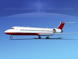 3d turbines boeing 717-200 717s
