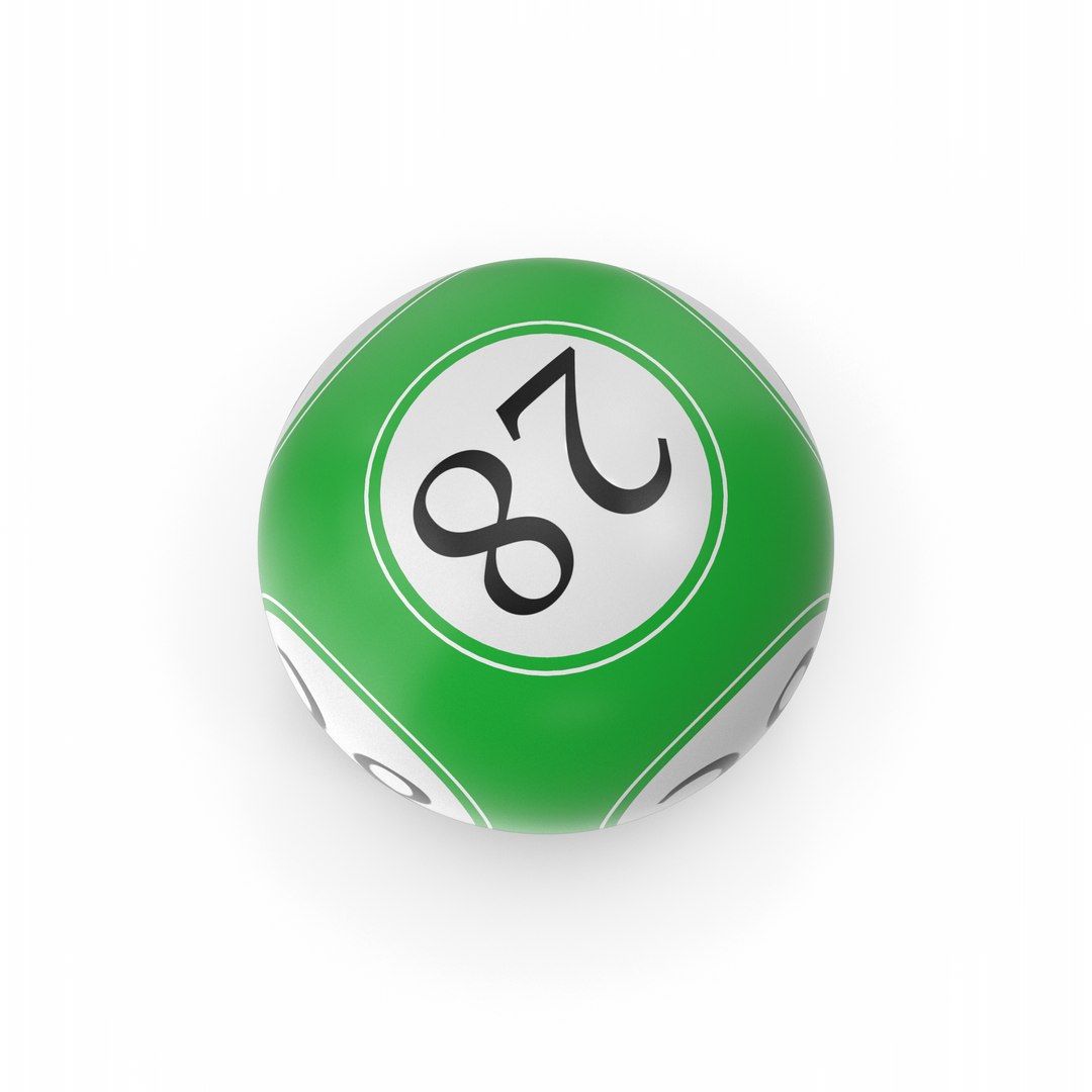 Bingo Ball 28 3D Model - TurboSquid 2412581