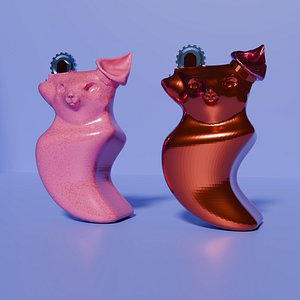 Cat Shaped Lighter model