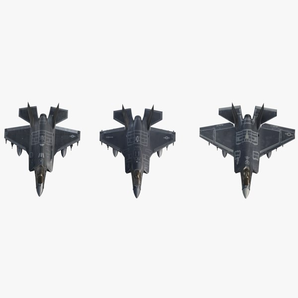 3D F35 Collection model