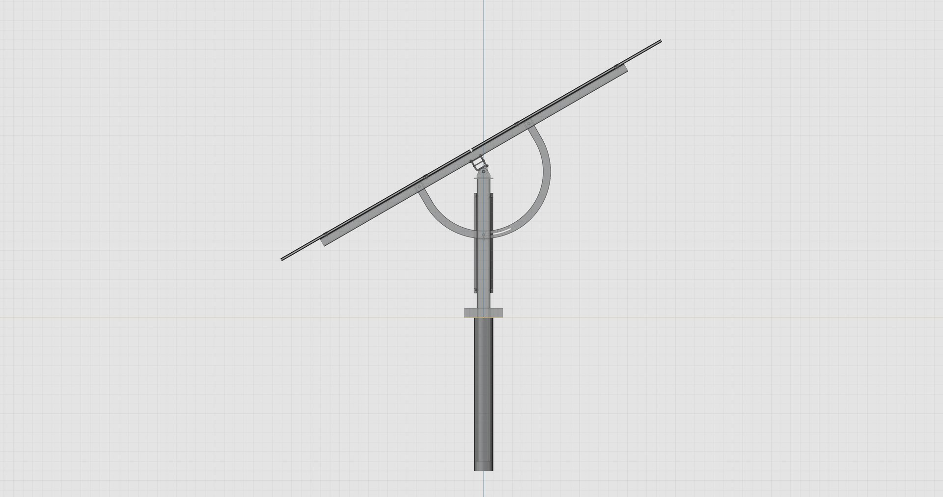 3D Manual Tracker Solar Energy Structure Type-1 - TurboSquid 2221172