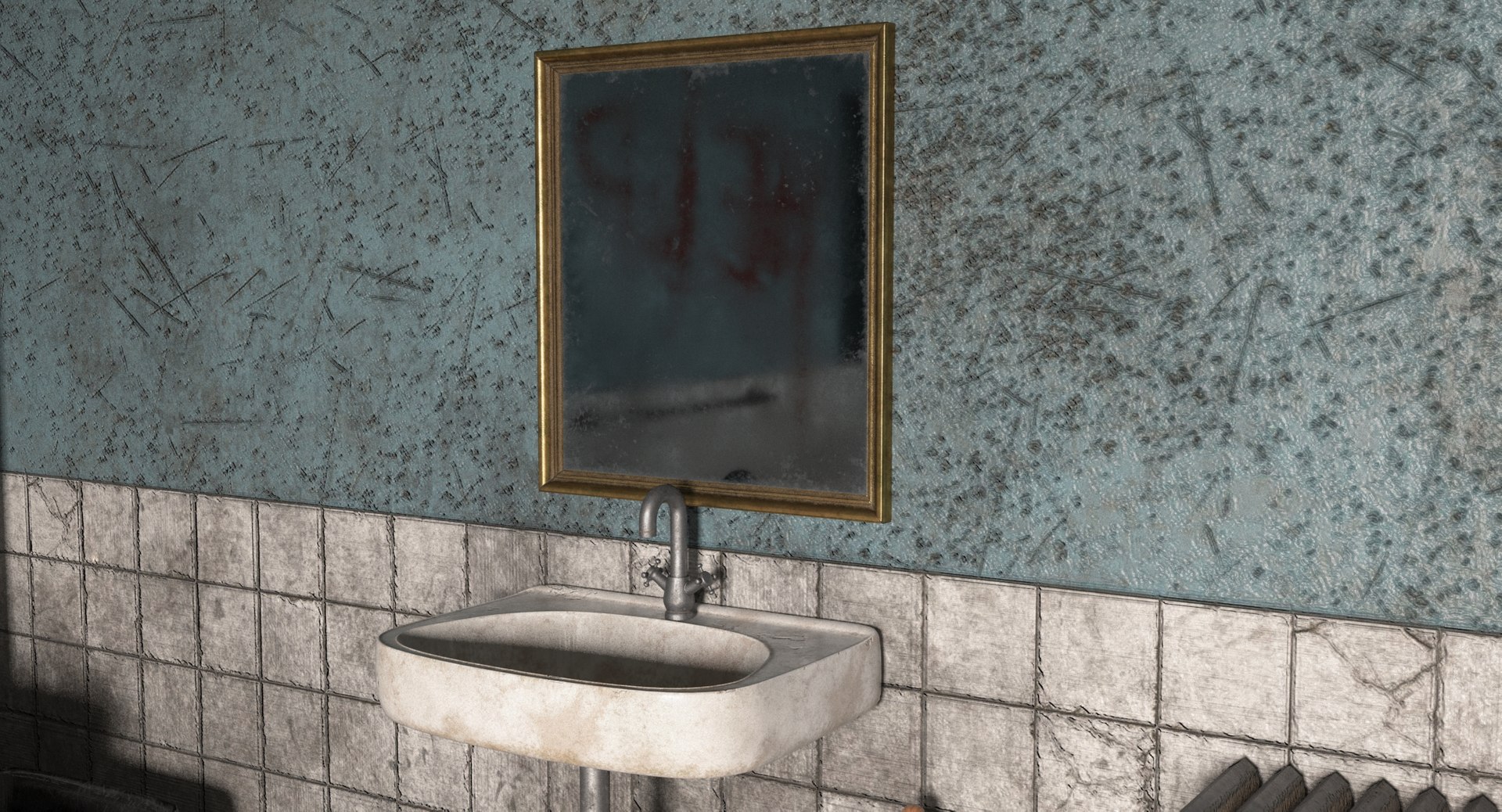 Horror Bathroom Bath 3D Model - TurboSquid 1331670