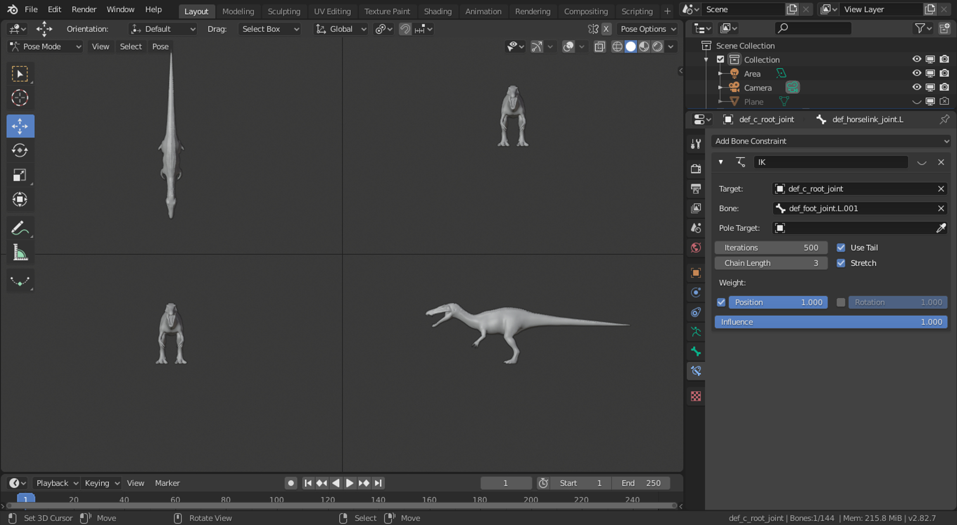 Baryonyx 3d Model Turbosquid 1825641 