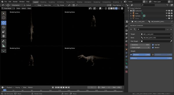 Baryonyx 3d Model Turbosquid 1825641 