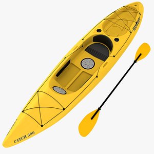 3ds fishing kayak