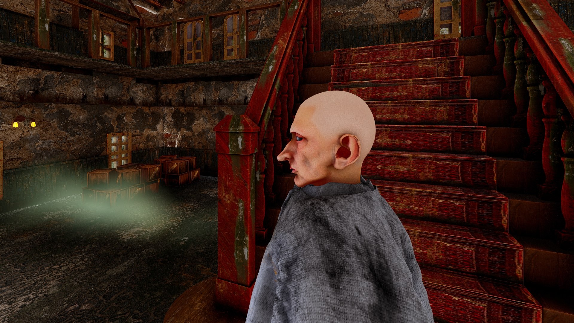 Hubie Marsten House Salem S Lot 3D TurboSquid 2084072