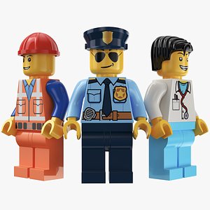 Three Lego Character
