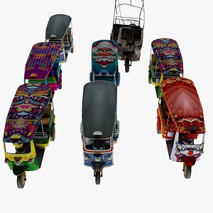 3D model Vehicle car Tutu 12x