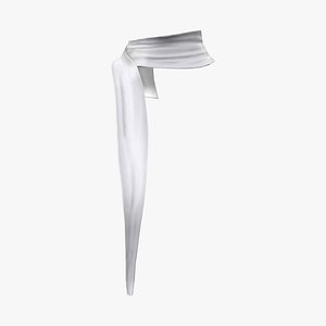 Foulard Neck Tie Scarf 3D model