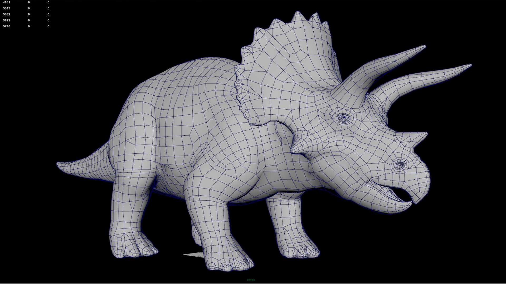 Triceratops 3D Model - TurboSquid 2074454