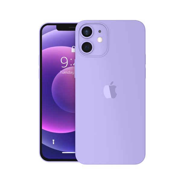 Iphone 12 Purple 3d Turbosquid