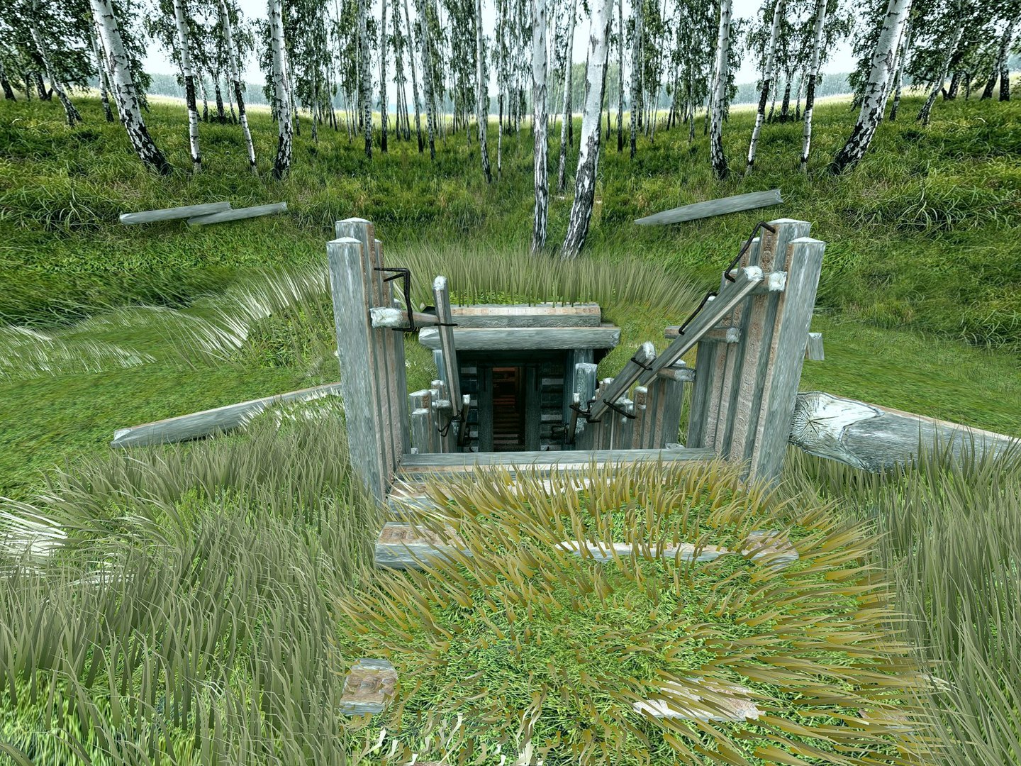 Military Dugout Model TurboSquid 1510660