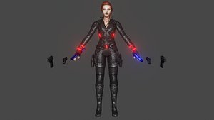 3D Black Widow