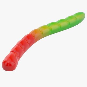 Gummy Worm 3D model