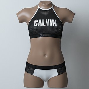 lingerie mannequin 3D model