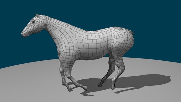 rigged horse max
