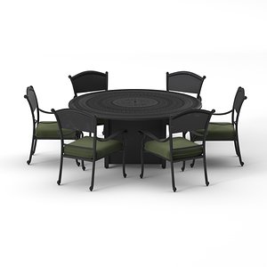 Dining Set 3D