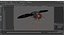 Vinegar Fly Black Rigged for Maya
