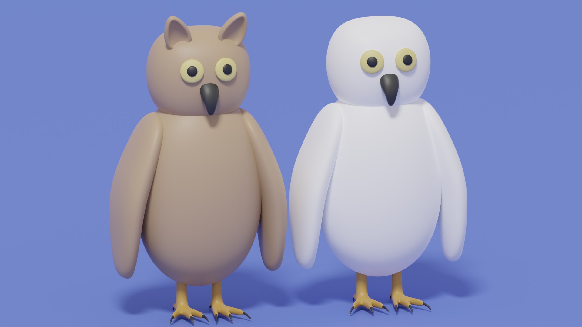 Cartoon Owl and Snowy Owl 3D model https://p.turbosquid.com/ts-thumb/hn/5d4x0Z/l4/a_02/png/1723562227/1920x1080/fit_q87/1123518a771c585ecde58d9fc950b6e4162f855e/a_02.jpg