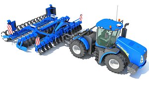 new holland tractor seed 3D