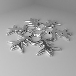 snowflake 7 3D model