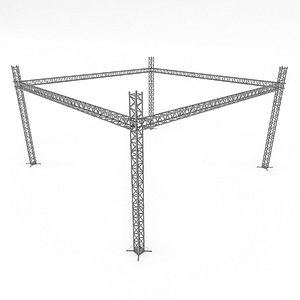 modular scaffolding 3D model