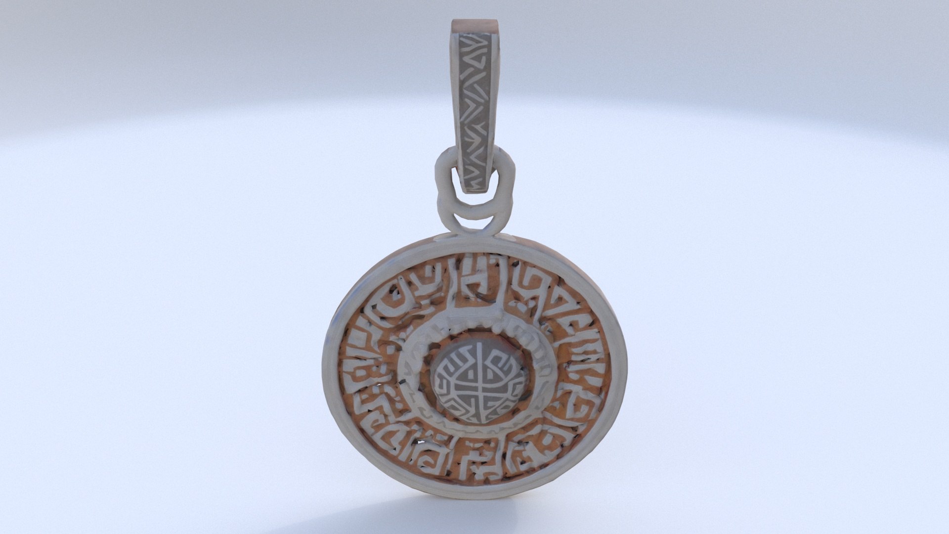 3D Runic Pendant - TurboSquid 2327757