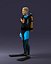 Man in diving suit 0119