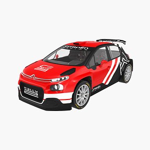 Citroen C3 Rally2 Citroen Racing 3D model