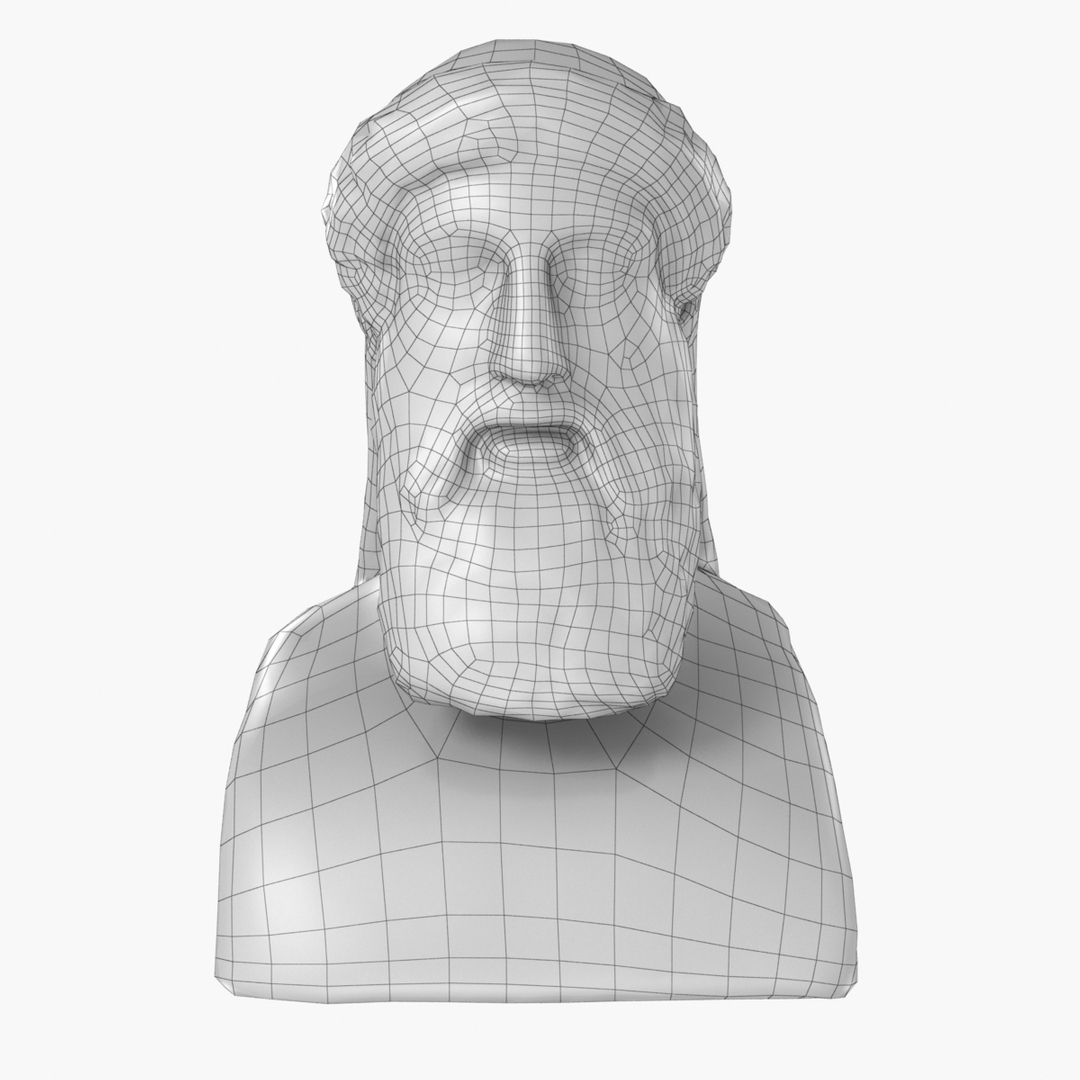 Marble Head Herm Model - TurboSquid 1213875