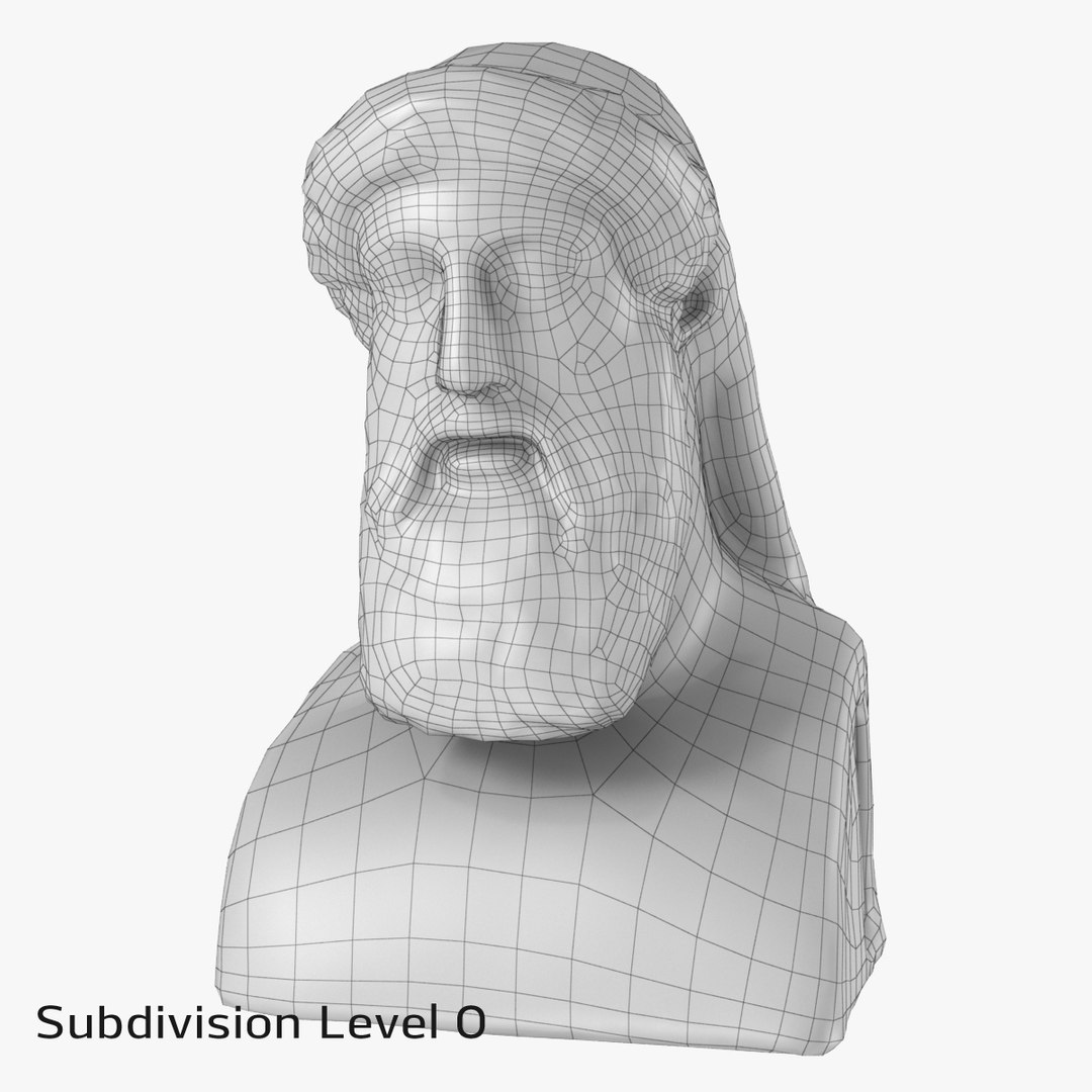 Marble head herm model - TurboSquid 1213875