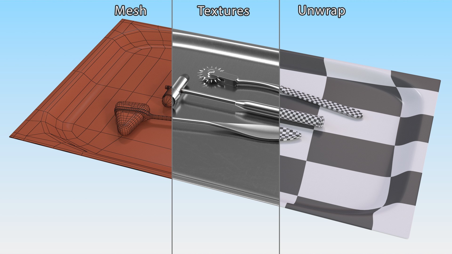 Neurological Tools on Metal Tray 3D https://p.turbosquid.com/ts-thumb/hn/HPrBqv/Jl/neurological_tools_on_metal_tray_014/jpg/1749243350/1920x1080/fit_q87/6aaac0f668aa7489d7596a2829f1f975000c6b50/neurological_tools_on_metal_tray_014.jpg