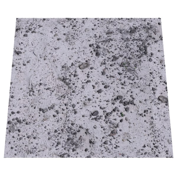 3D tiled scanned sand bits model