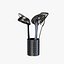 Modern Stainless Steel Kitchen Utensils Set with Holder