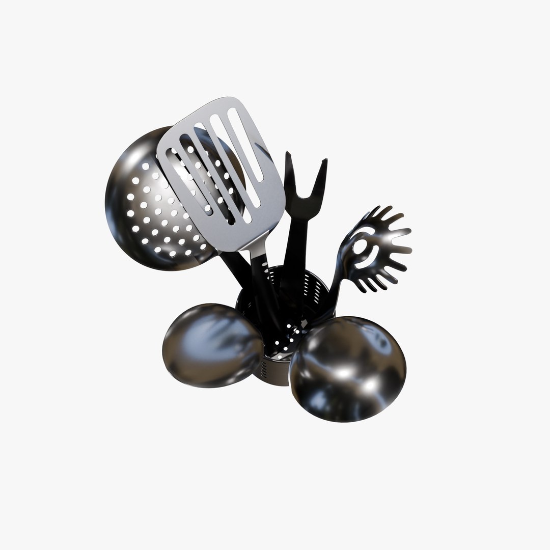 Modern Stainless Steel Kitchen Utensils Set with Holder 3D model https://p.turbosquid.com/ts-thumb/hn/LWr3Oo/gB/untitled7/png/1792008178/1920x1080/fit_q87/fb3f7897a2381fda26738257fd810c71b70e110f/untitled7.jpg