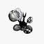 Modern Stainless Steel Kitchen Utensils Set with Holder
