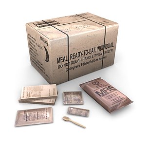 3d american military rations
