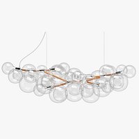 Pelle Long Bubble Chandelier