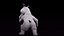 Rhino - personaje de dibujos animados manipulado para licuadora Low-poly