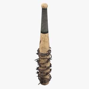3D Rounders Bat Weapon model